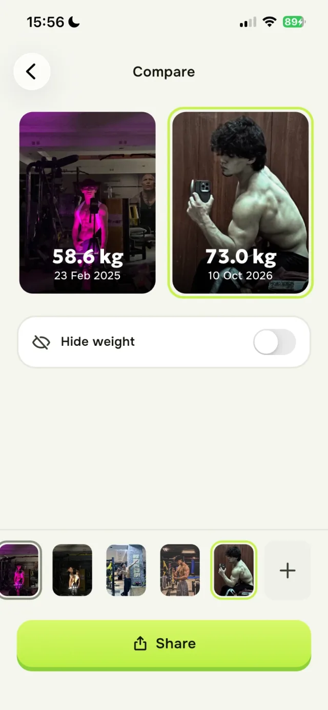 NokPal: comparing progress photos